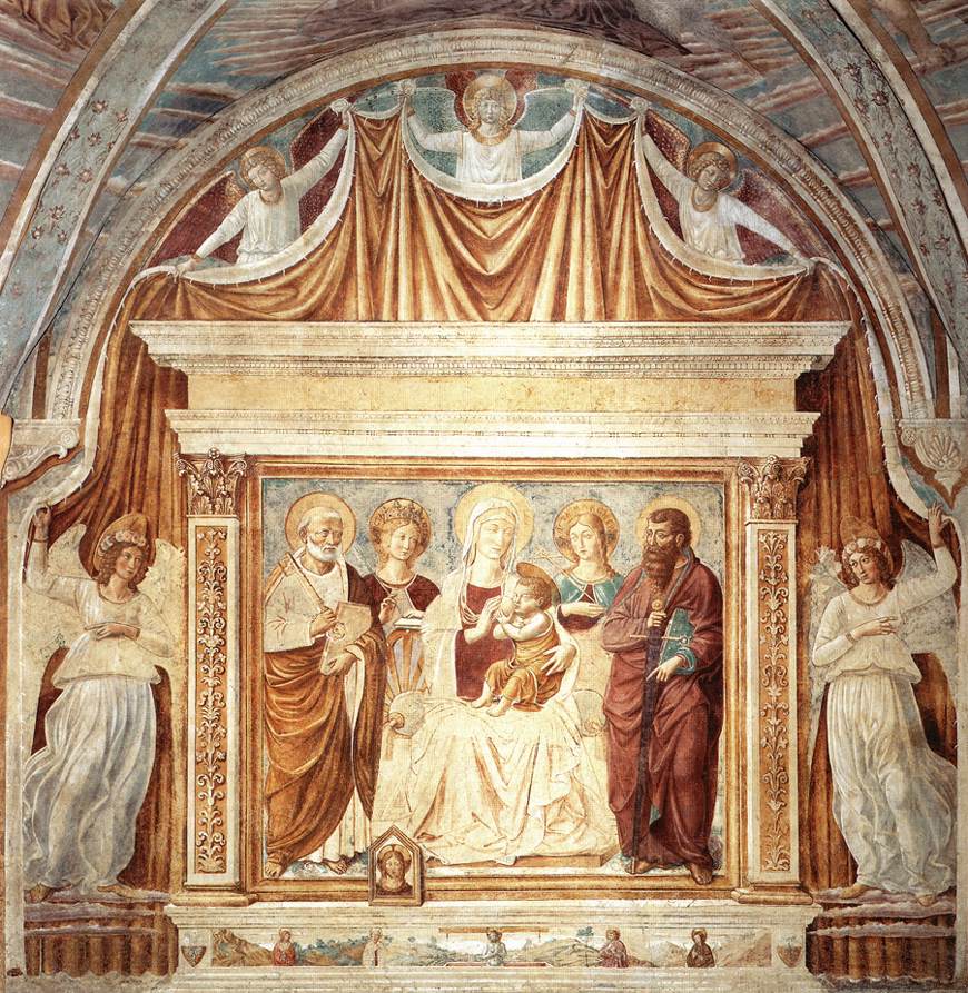 GOZZOLI, Benozzo Maria Lactans fdg